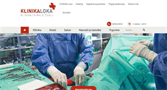 Desktop Screenshot of klinikaloka.com